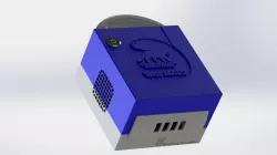 Raspberry Pi 4 Gamecube Inspired Case