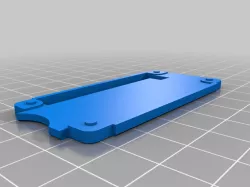 Raspberry Pie Zero WH - Case with hole for cooling element and GPIO access