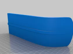 RC plane skiis
