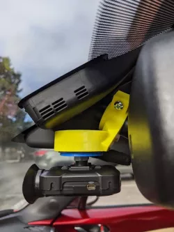 RearView Mirror Magnetic Quick Release Mount