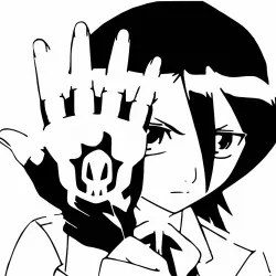 Rukia stencil 2