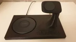 Samsung wireless charging pad holder and galaxy watch active 2 stand