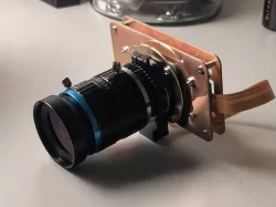 Sandwich case for Raspberry Pi Zero HQ camera 