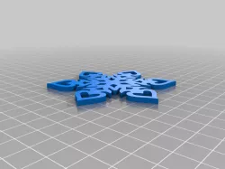 Snowflake decoration