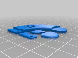 Sock decoration for christmas tree