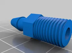 Solex gas tank fuel line adapter