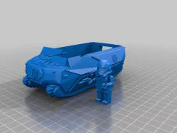 STAR WAR LONG  CARRIER TANK(LEGO COMPATIBLE)