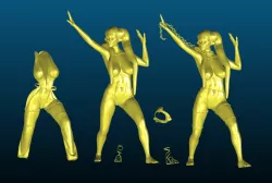 Star Wars Twi'Lek with stockings sexy dancing - Remix