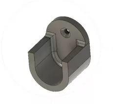 Support for closet stick