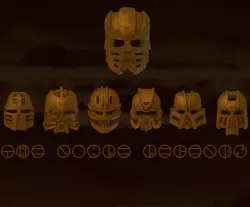 The Noble Legends [MASK PACK #1]