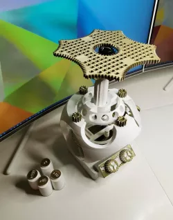 tinkerMicroscope MK1, a 3d printed microscope with mechanical stage and Royal Microscopical Society-threaded objectives