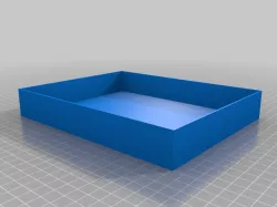 Tool Drawer Insert 30 x 160 x 200 with 1.5mm walls