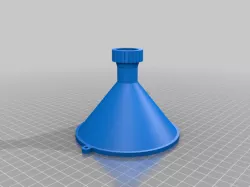 Utility Funnel for Descaling / Deliming (Customizable)