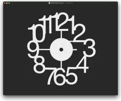 Wall Clock Face