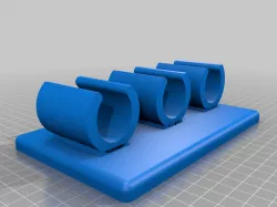 Wall Mount Rack modified for smaller printers