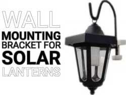 Wall Mounting Bracket For Solar Lanters