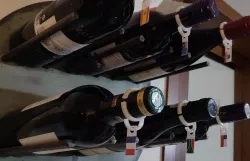 Wine bottle tag ring, Tag Holder