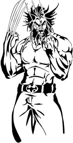 Wolverine Stencil 2.1