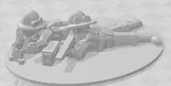 1-100 WW2 Italian Infantry Heavy Weapons-Mortars