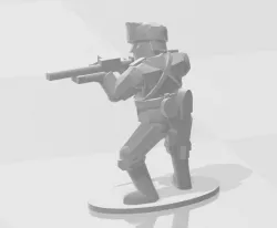 1-100 WW2 Italian Unfantry Standing