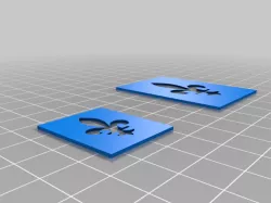 28mm Sisters of Battle Tank Stencils for Grimdark 40,000