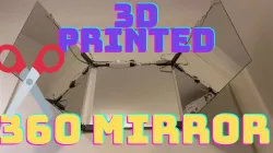 360 self cut hair mirror