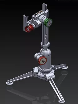 360° Universal Head with Tripod and Phone Holder