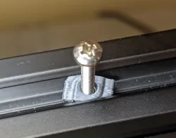 #4-40 T Slot for 1/4" nut