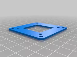 60 mm to 50 mm fan plate