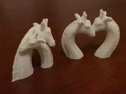 A Giraffe figurine- send a hug/kiss in COVID-19