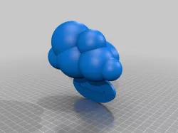 A Key Cloud for the Door Key or space for a Raspberry Pi Zero (Cloud)