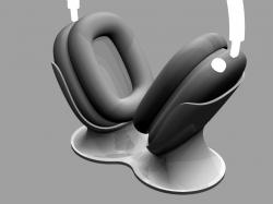 AirPods Max under desk support by Duboaa, Download free STL model