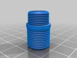 Airsoft Glock Threaded Barrel Adapter (-14mm)