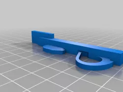 Akro Bin Clip for Elfa Pegboards