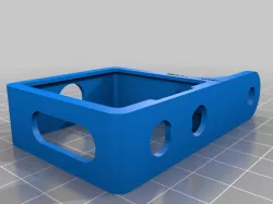 All printed Insta360 One R - Rode Wireless Go - Invisible Mounting Cage