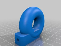 Alu rail mountig: version filament guide for Ender3 