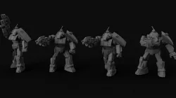 American Mecha - Bushman/Bushmaster mech