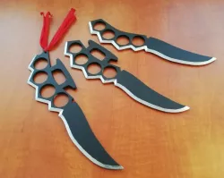 Asuma Chakra Blades 