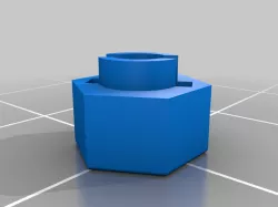 Axial SCX24 7mm Hex - 4mm Thick