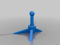 Basic Base for Arachnid Task Lamp by LoboCNC