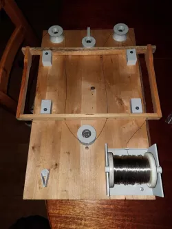 bee frame wiring jig