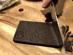 Beskar Chocolate Ingot form