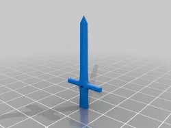 Blender sword