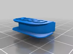 Bolt cutout blocker for KRG Tikka Bravo stock (for left hand conversion)