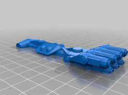 CR90 Corvette fixed model, FDM printable