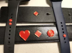 Customizable Studs for Belt or Watch Band Bling