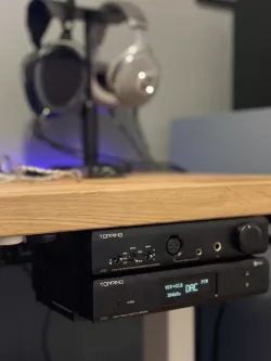 Desk mounting bracket for Topping D90/A90 stack