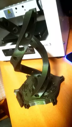 DNA pen holder with a plant cell stand
