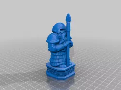 Dwarven statue (Spear)