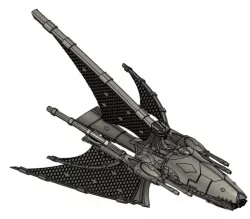 Elfdar Wyrm Battleship Mk. 1a